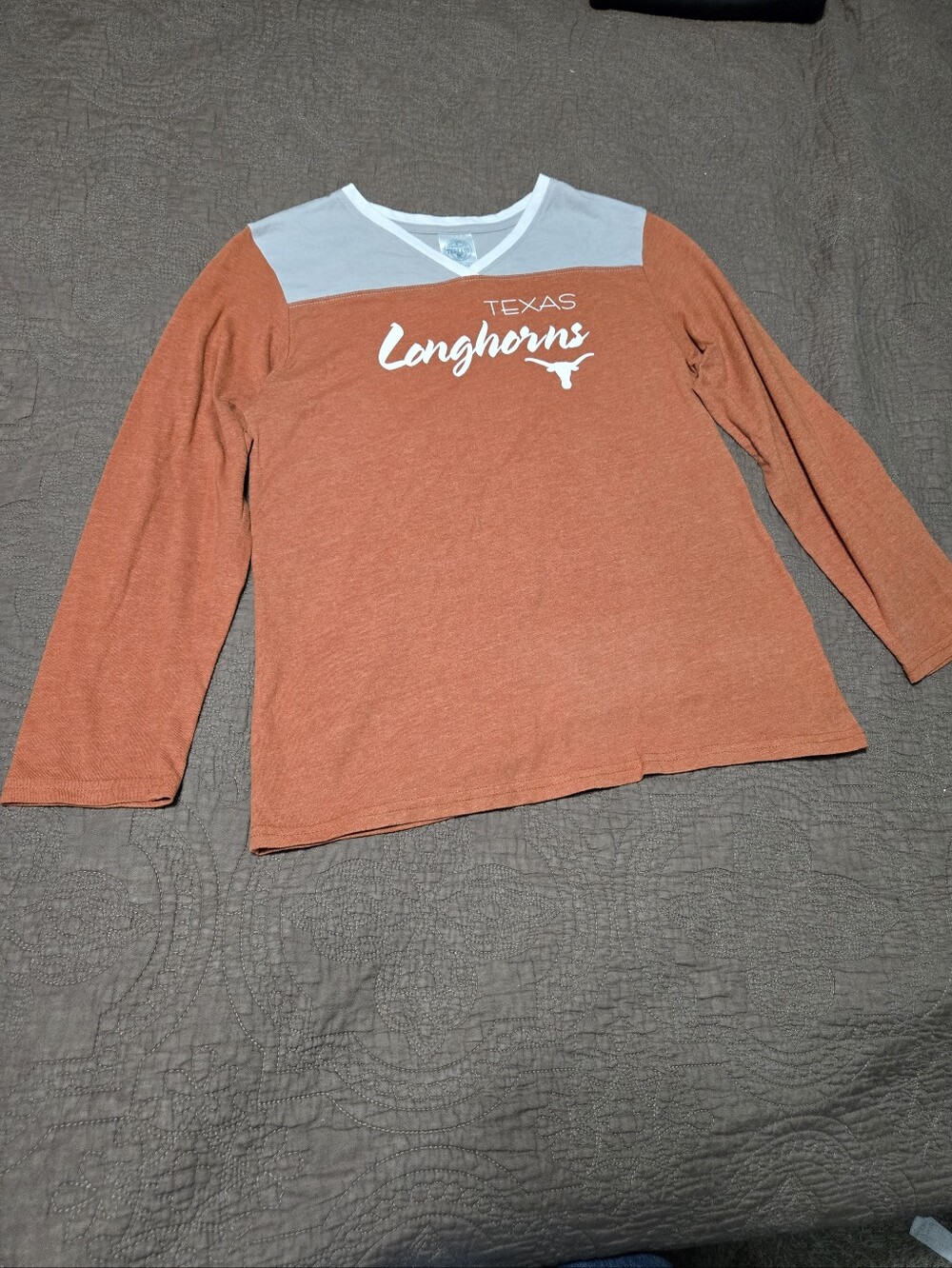 Rivalry Threads University of Texas Longhorns Burnt Orange Athletic Tee, Kids XL